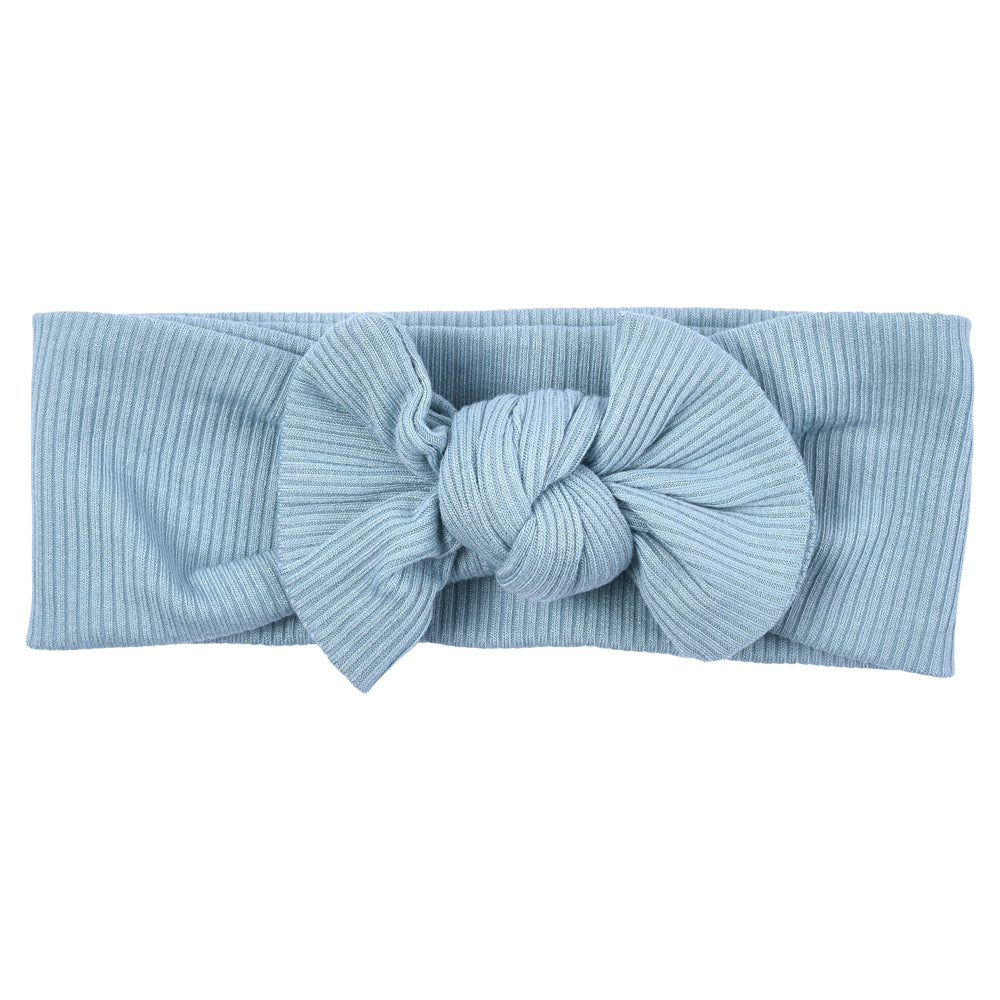 Three Little Tots Blue Bird Knotted Headband
