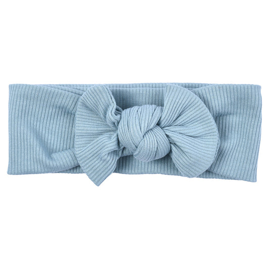 Three Little Tots Blue Bird Knotted Headband