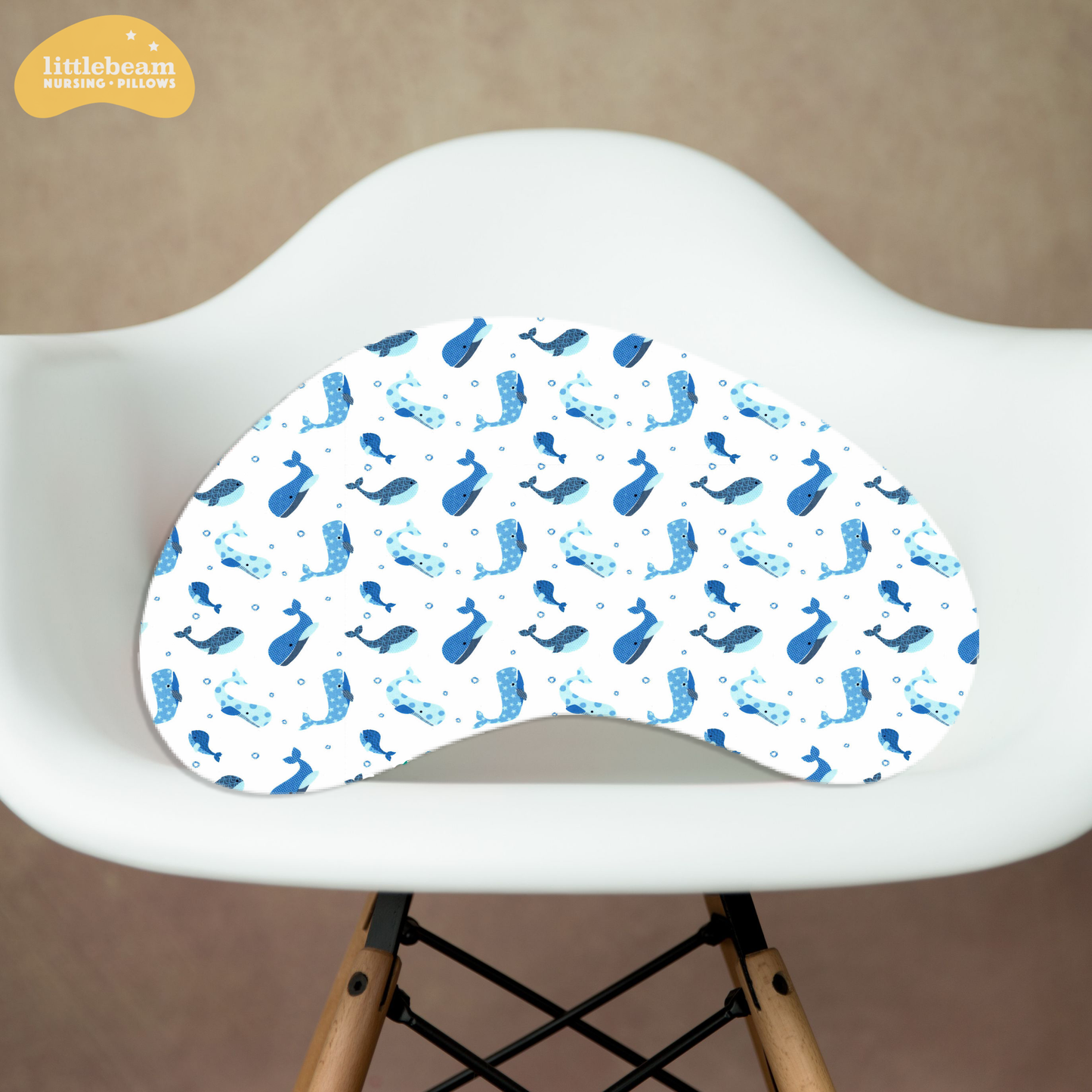 LittleBeam Nursing Pillow - Portable Memory Foam Breastfeeding Support & Comfort