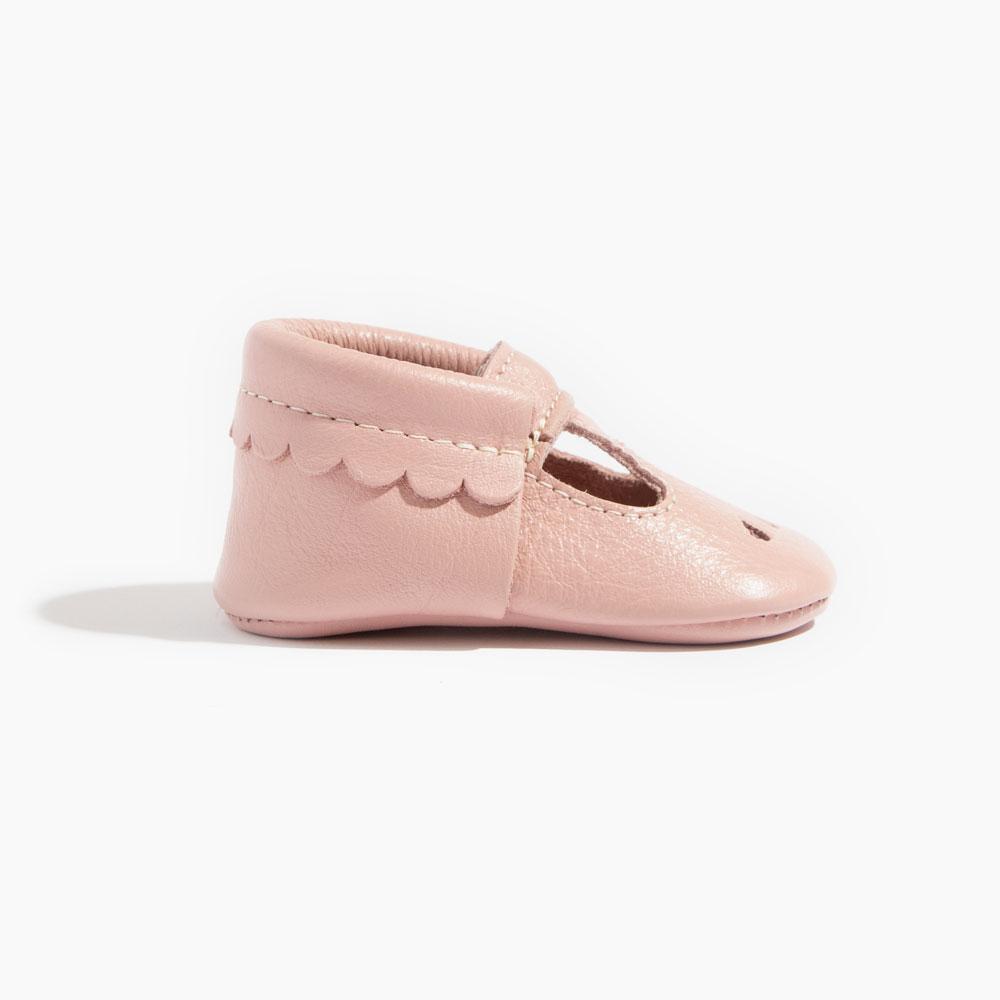 Freshly Picked Blush Mary Jane Baby Shoe