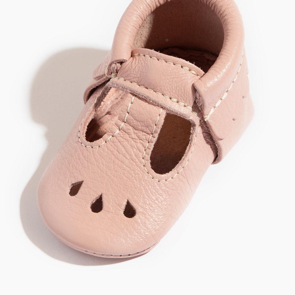 Freshly Picked Blush Mary Jane Baby Shoe