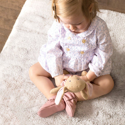 Freshly Picked Blush Mary Jane Baby Shoe