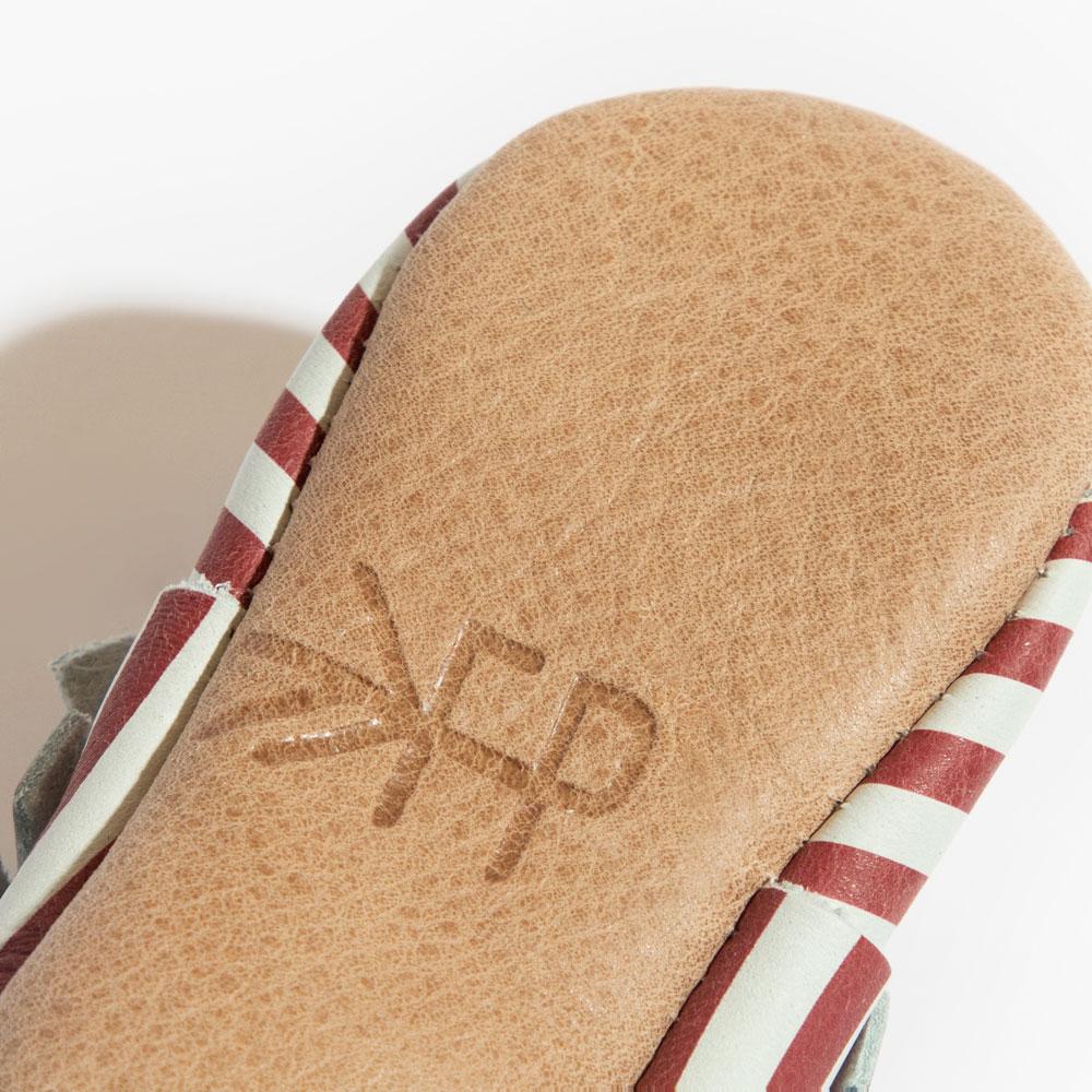 Freshly Picked Born in the USA Moccasin Baby Shoe
