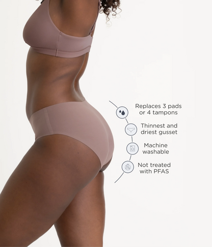 Saalt Leakproof Seamless Brief Period Underwear