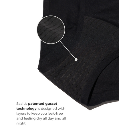 Saalt Leakproof Seamless Brief Period Underwear