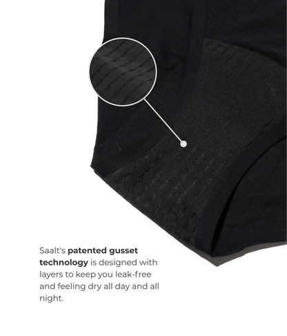Saalt Leakproof Seamless Brief Period Underwear
