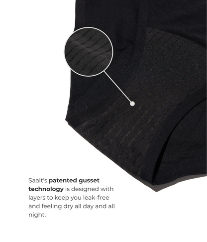 Saalt Leakproof Seamless Brief Period Underwear