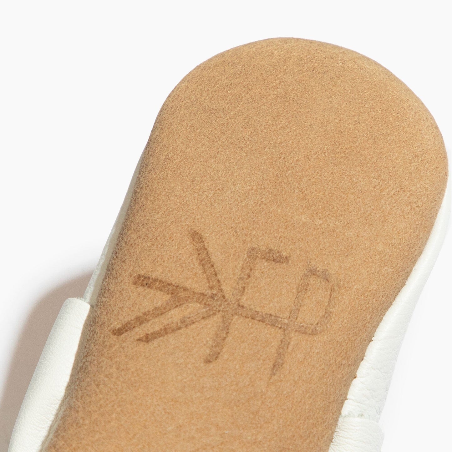 Freshly Picked Toasted Bright White Mary Jane Baby Shoe
