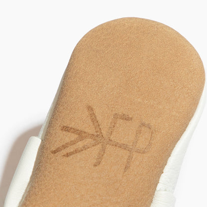 Freshly Picked Toasted Bright White Mary Jane Baby Shoe