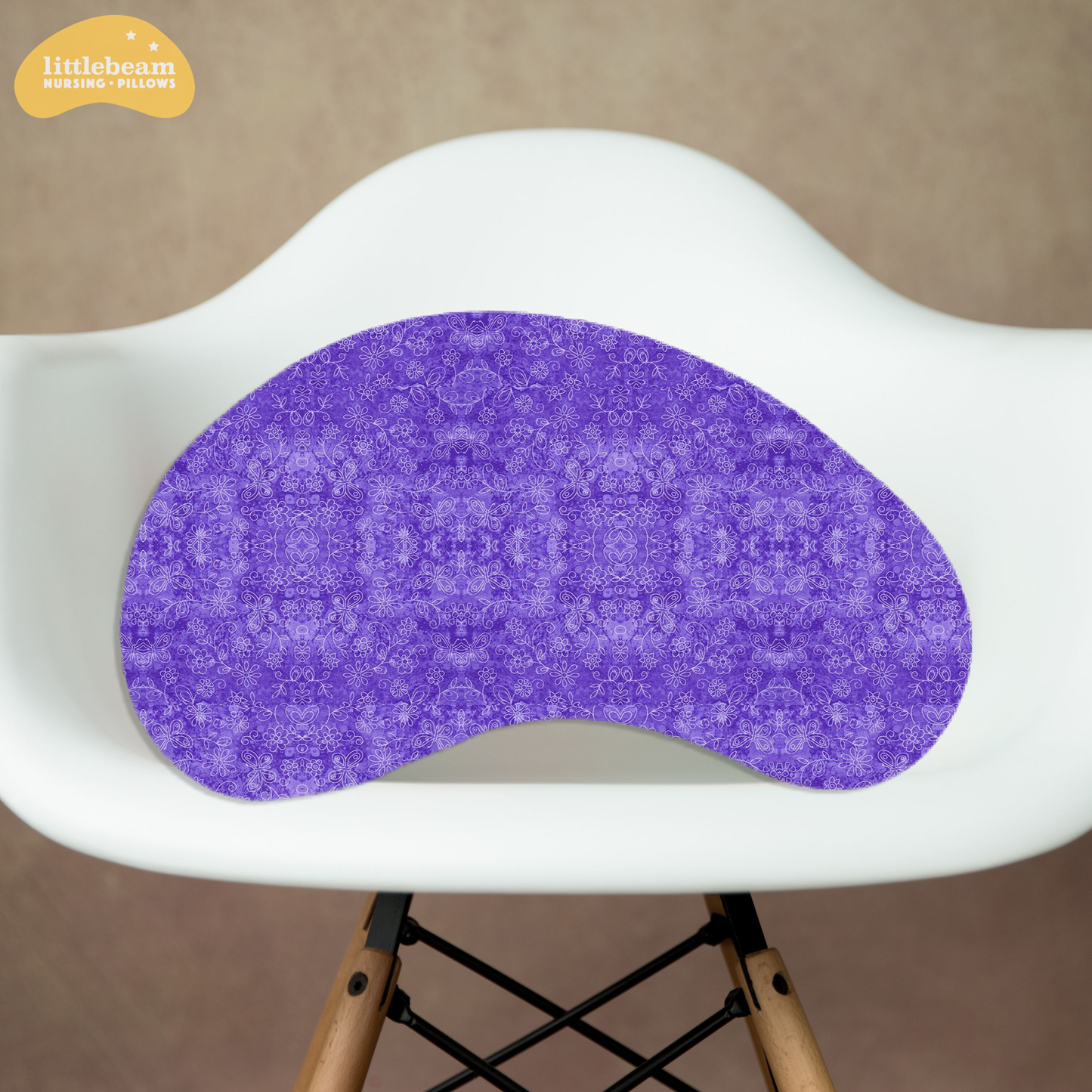 LittleBeam Nursing Pillow - Portable Memory Foam Breastfeeding Support & Comfort