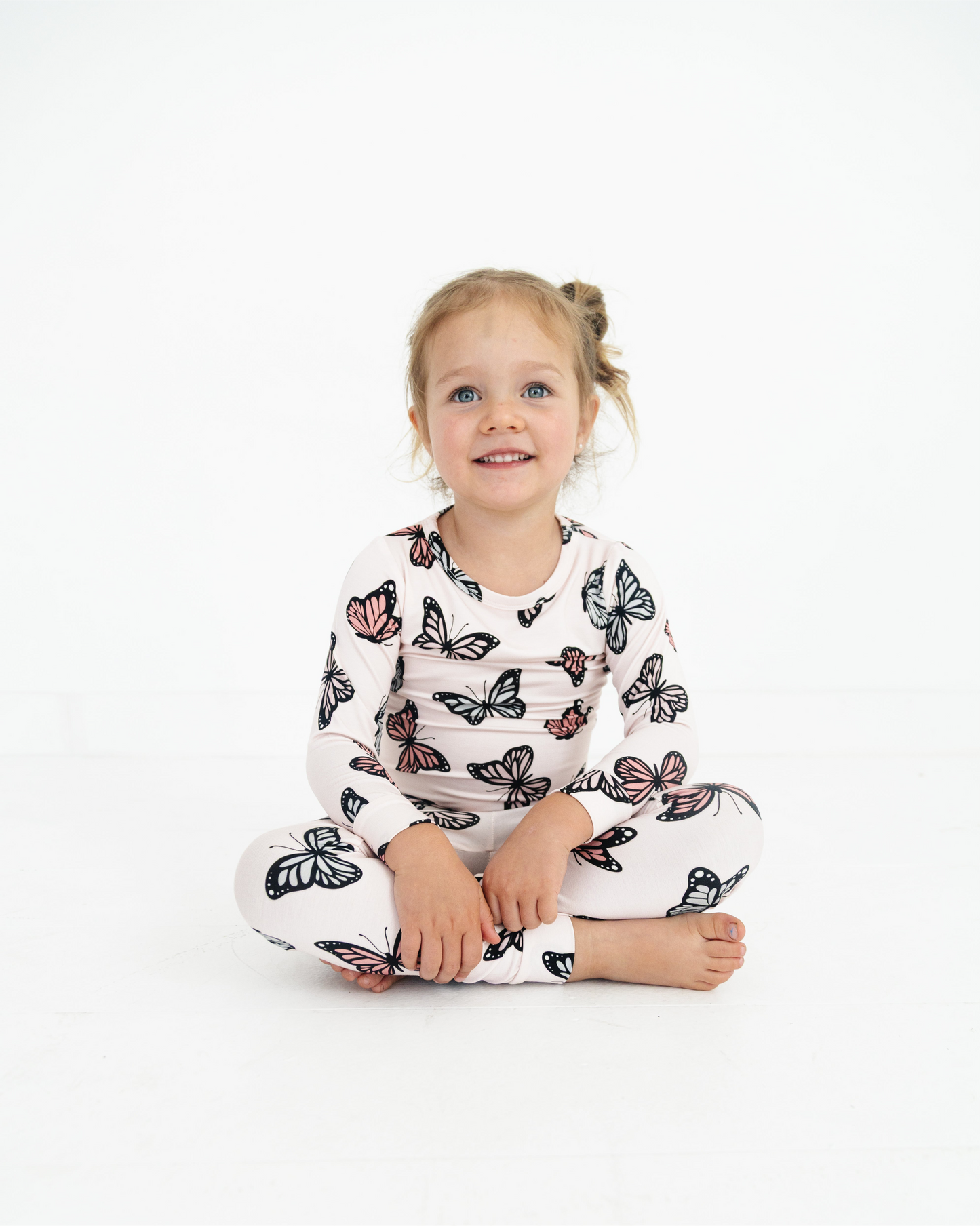 Sleepy Sage Co Butterfly Dreams Two Piece Pajama Set