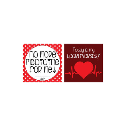 Three Little Tots CHD Heart Warrior Plastic Moment Cards