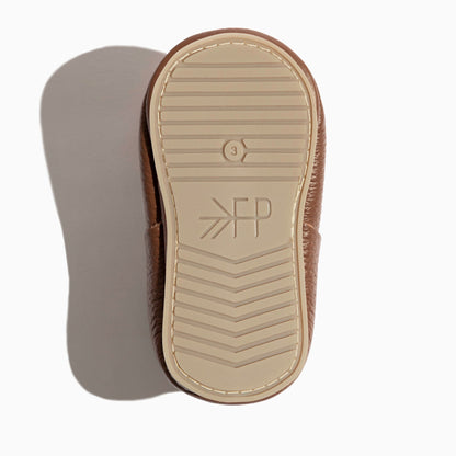 Freshly Picked Chestnut T-Bar Baby Shoe