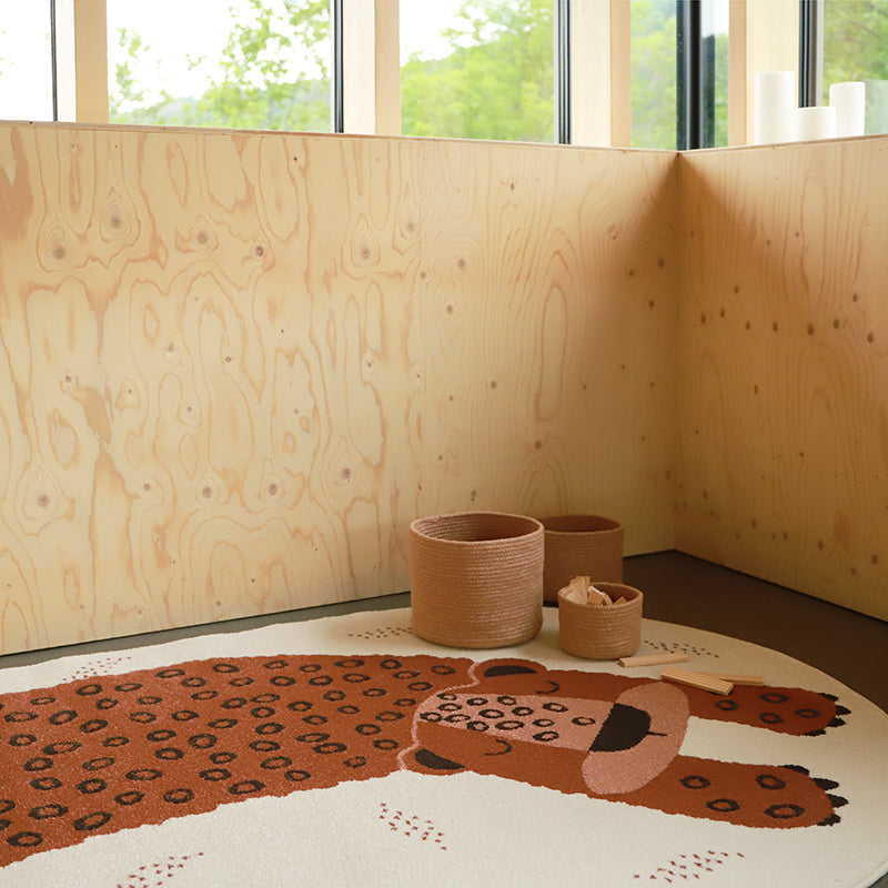 Nattiot Kleo Sienna Little Leopard Children's Rug