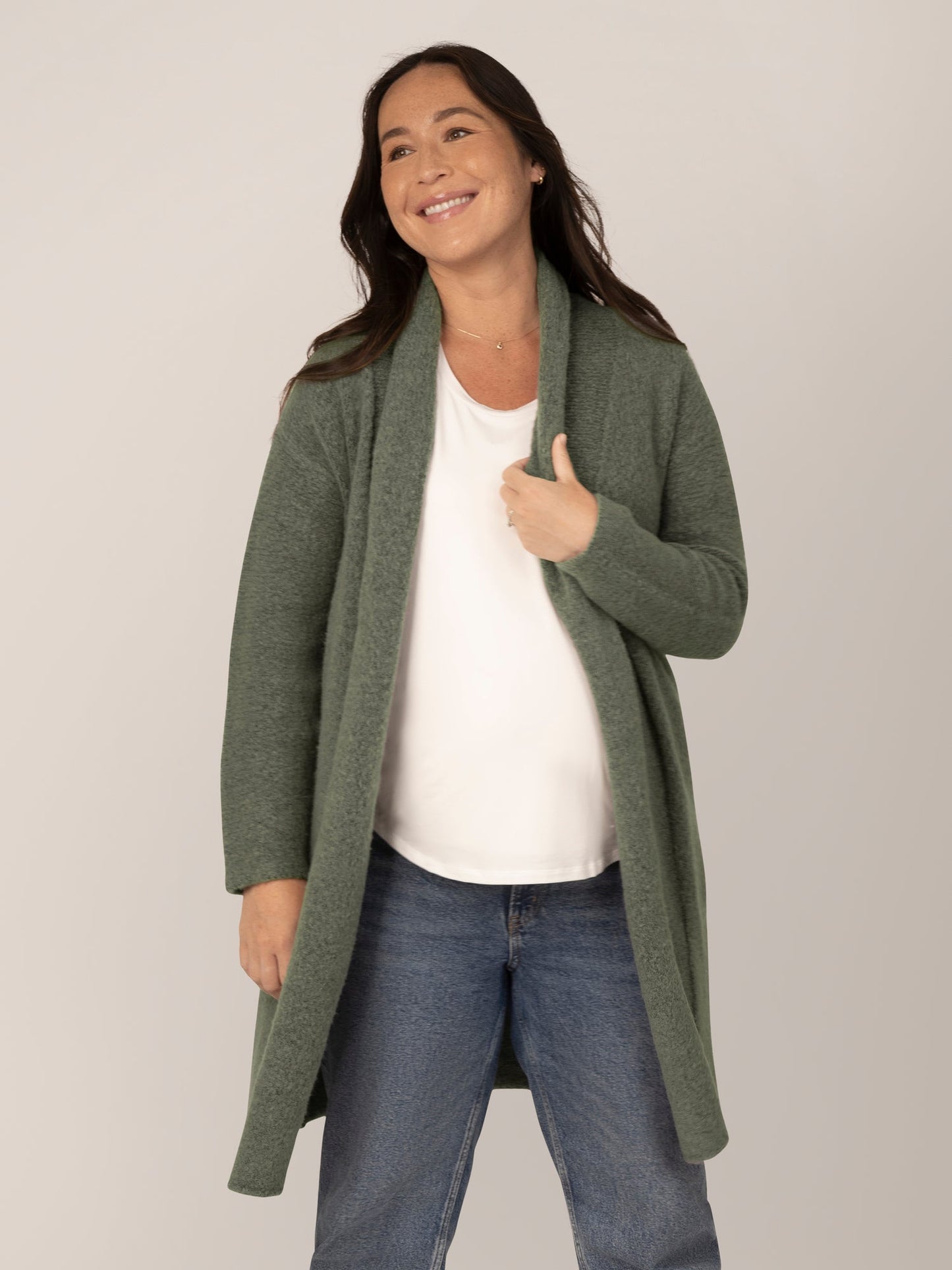 Kindred Bravely Chloe Cardigan Sweater Thyme