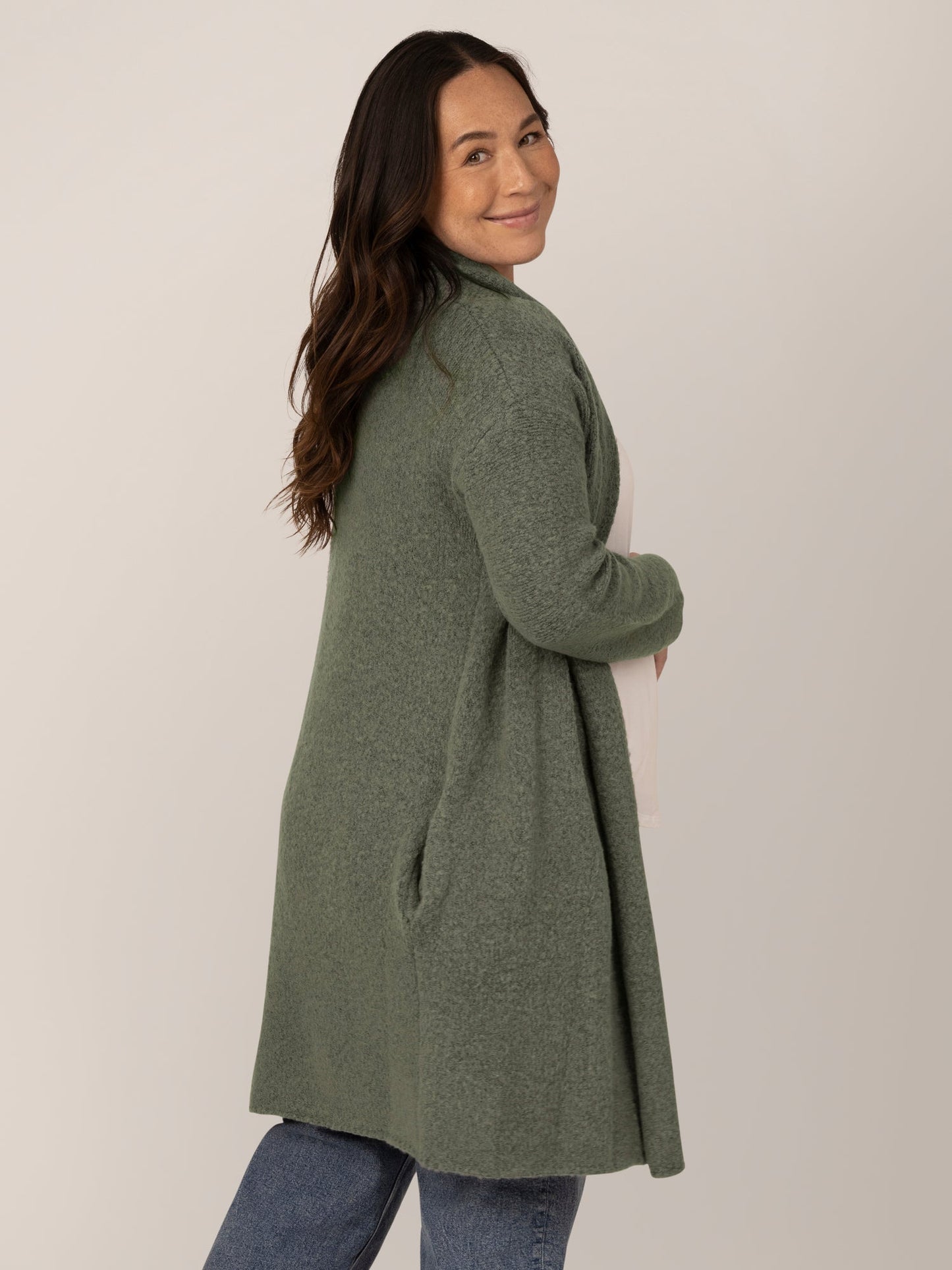 Kindred Bravely Chloe Cardigan Sweater Thyme