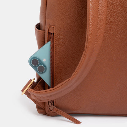 Freshly Picked Cognac Classic City Diaper Bag II