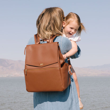 Freshly Picked Cognac Classic Diaper Bag II