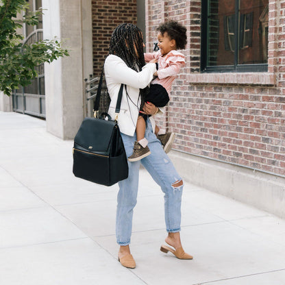Freshly Picked Ebony Classic Diaper Bag II