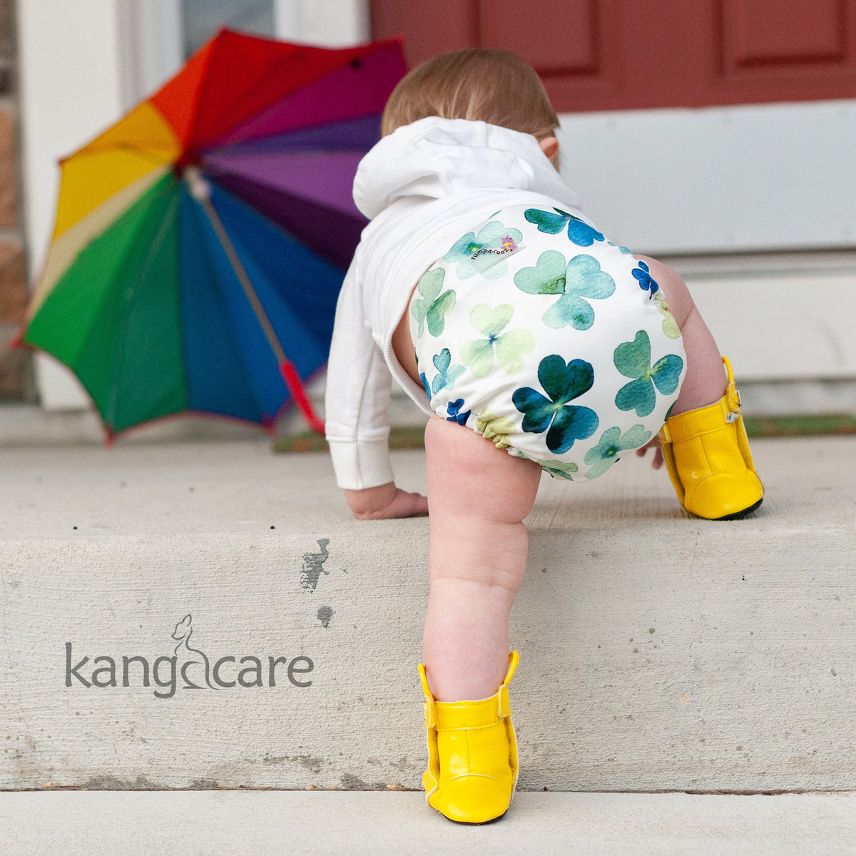 Kanga Care Rumparooz OBV G3 One Size Pocket Cloth Diaper - Clover Shamrock