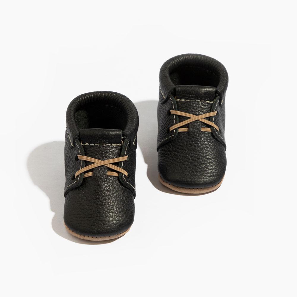 Freshly Picked Ebony Oxford Baby Shoe