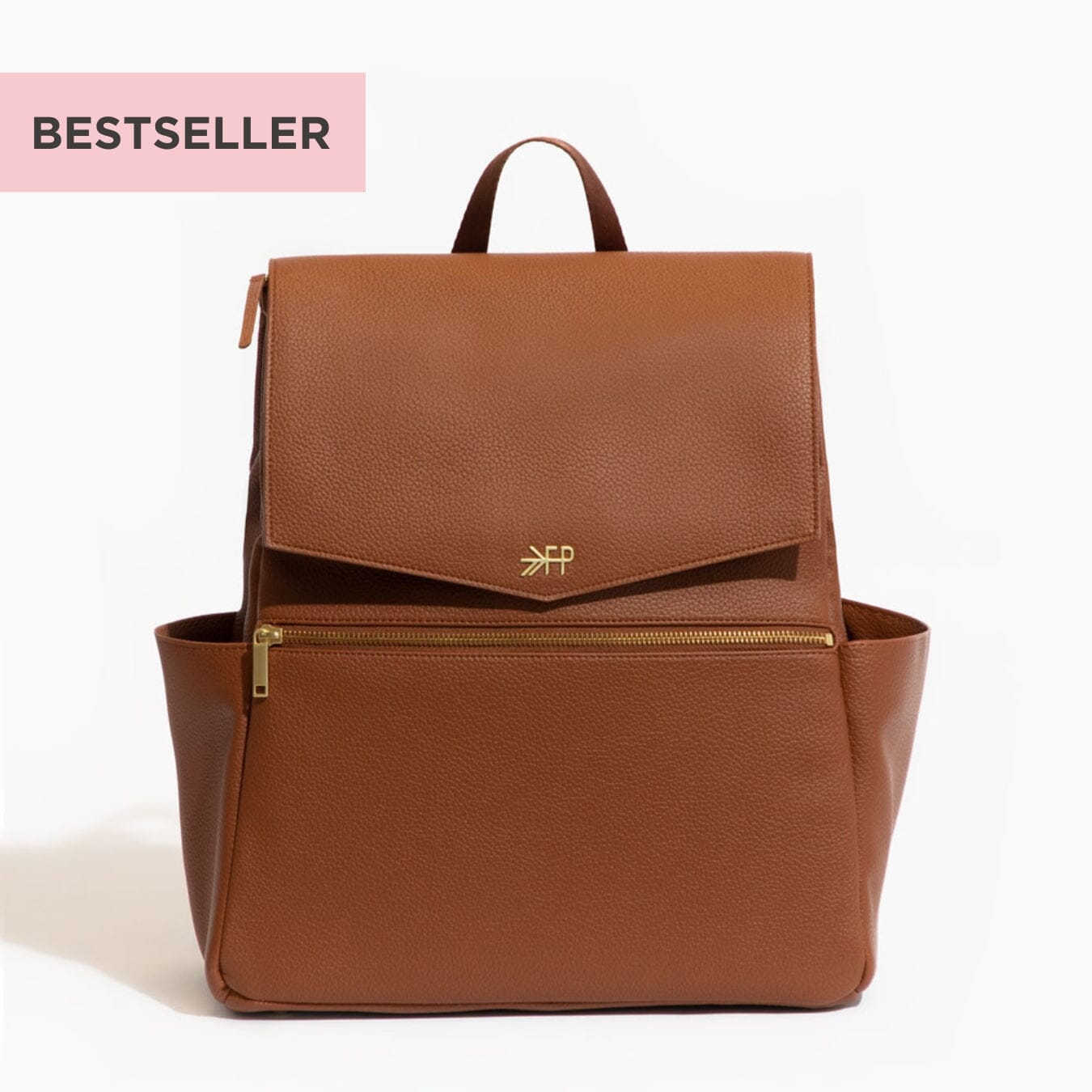 Freshly Picked Cognac Classic Diaper Bag II