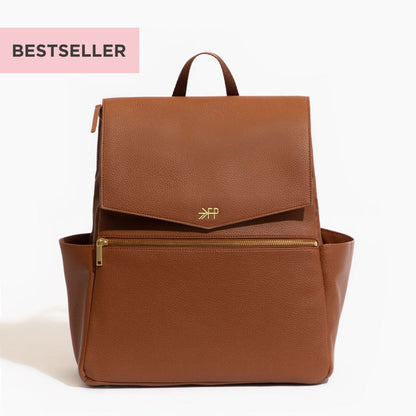 Freshly Picked Cognac Classic Diaper Bag II