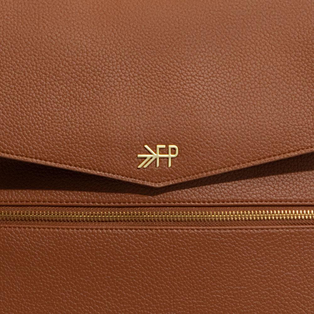 Freshly Picked Cognac Classic Diaper Bag II