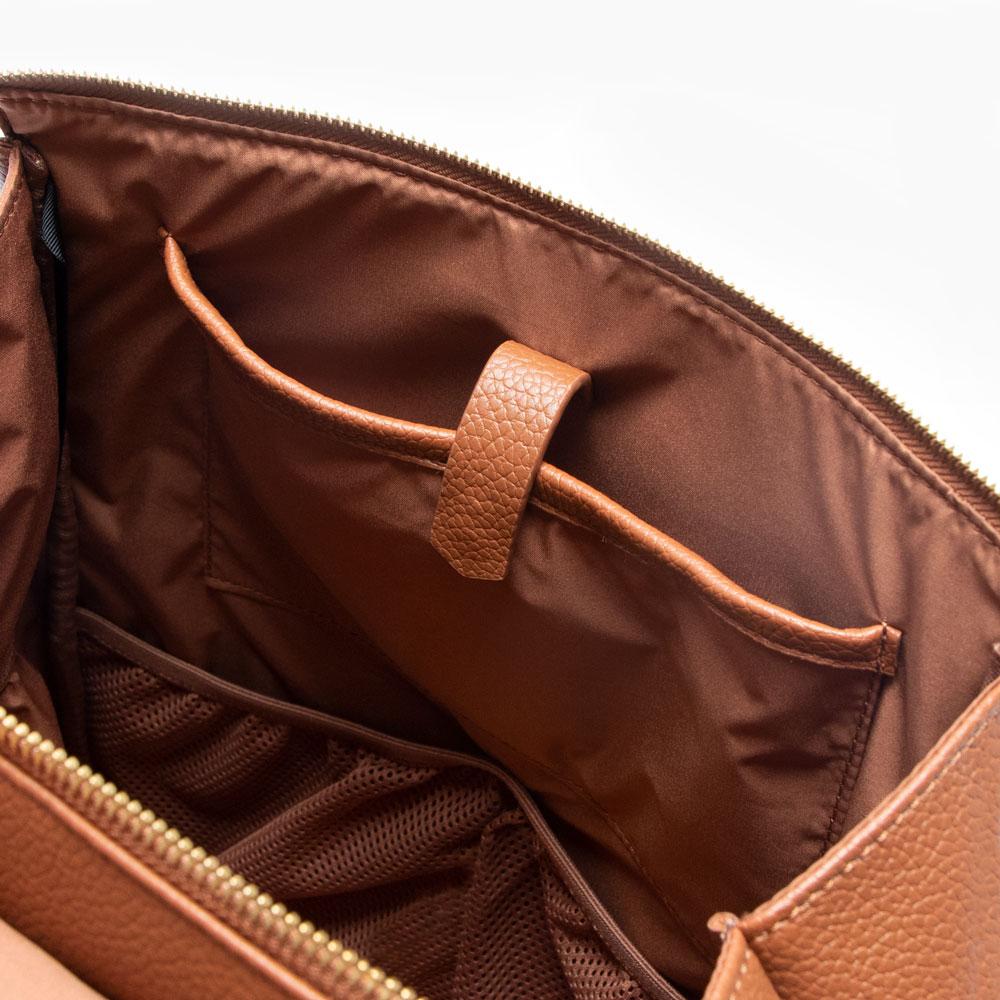 Freshly Picked Cognac Classic Diaper Bag II