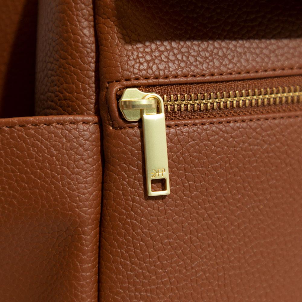 Freshly Picked Cognac Classic Diaper Bag II