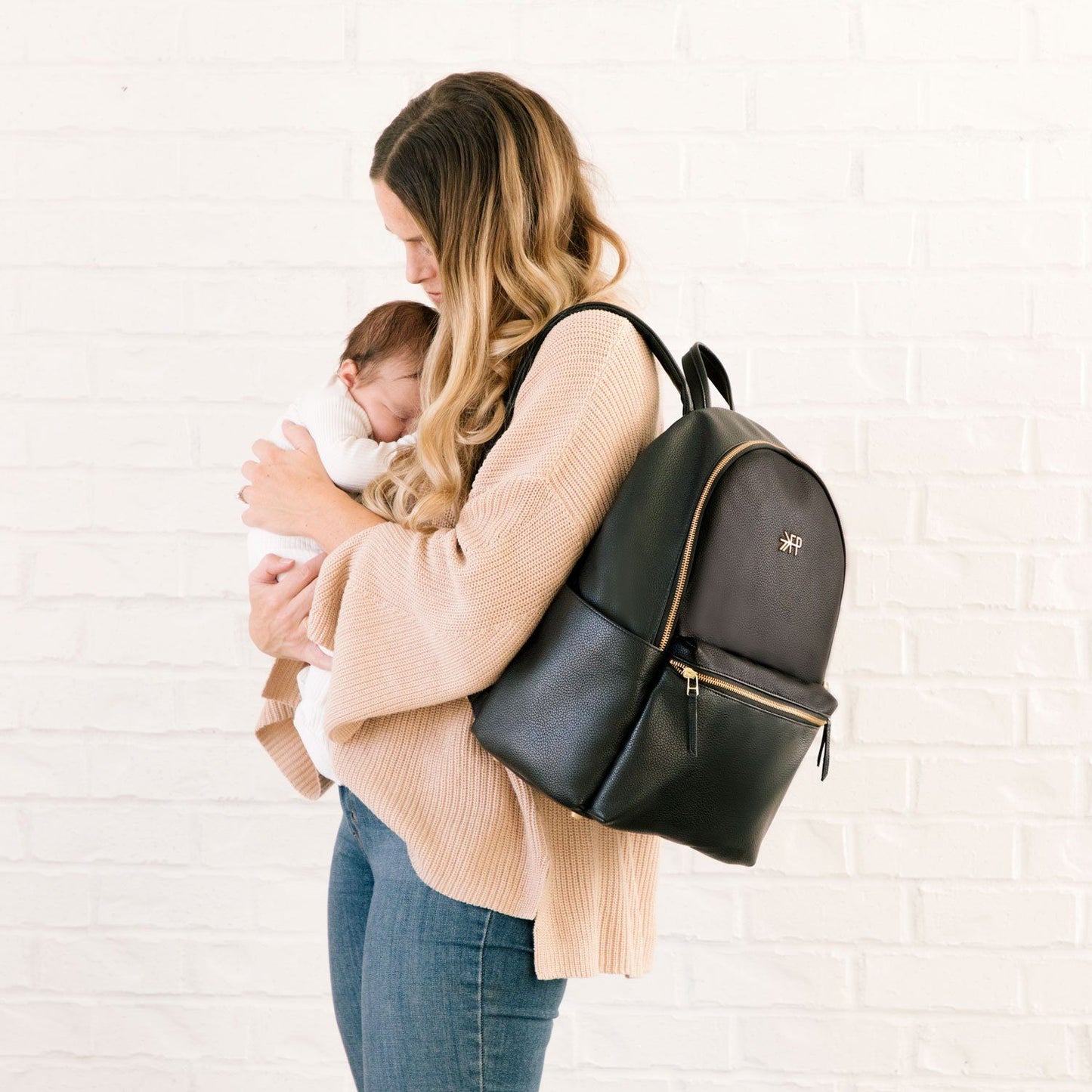 Freshly Picked Ebony Classic City Diaper Bag II