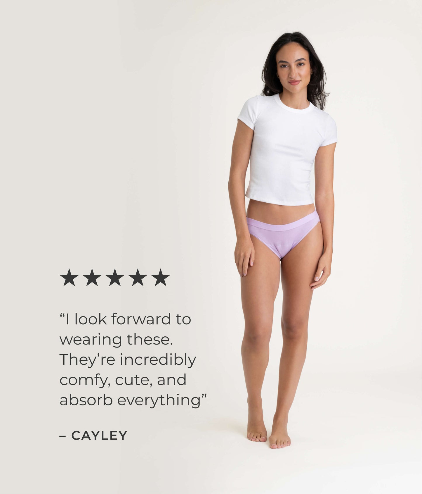 Saalt Leakproof Cotton Bikini Period Underwear
