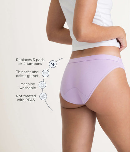 Saalt Leakproof Cotton Bikini Period Underwear