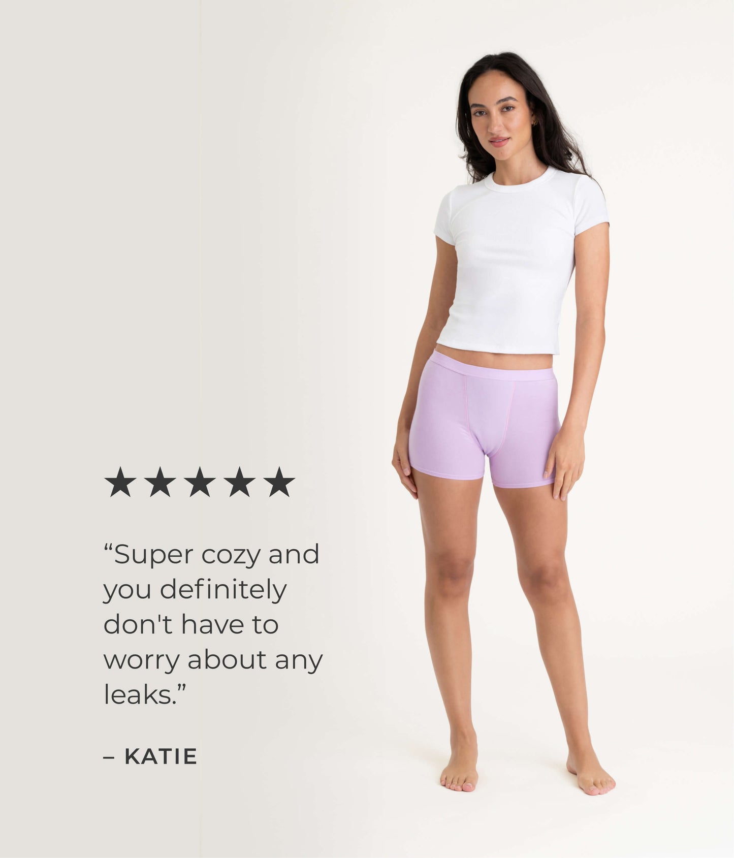 Saalt Leakproof Cotton Sleep Short