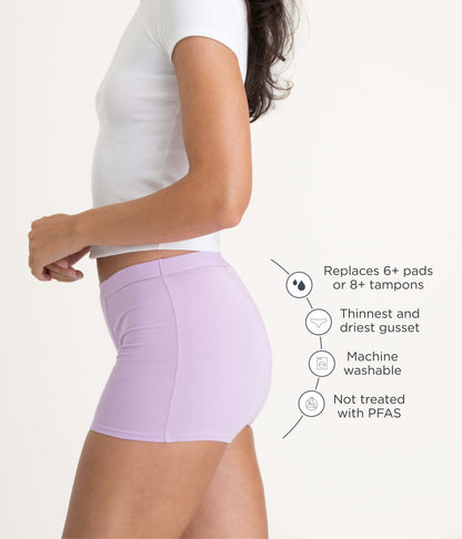 Saalt Leakproof Cotton Sleep Short