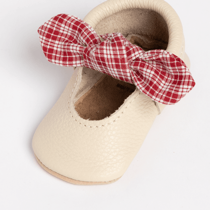 Freshly Picked Prairie Girl Knotted Bow Baby Shoe