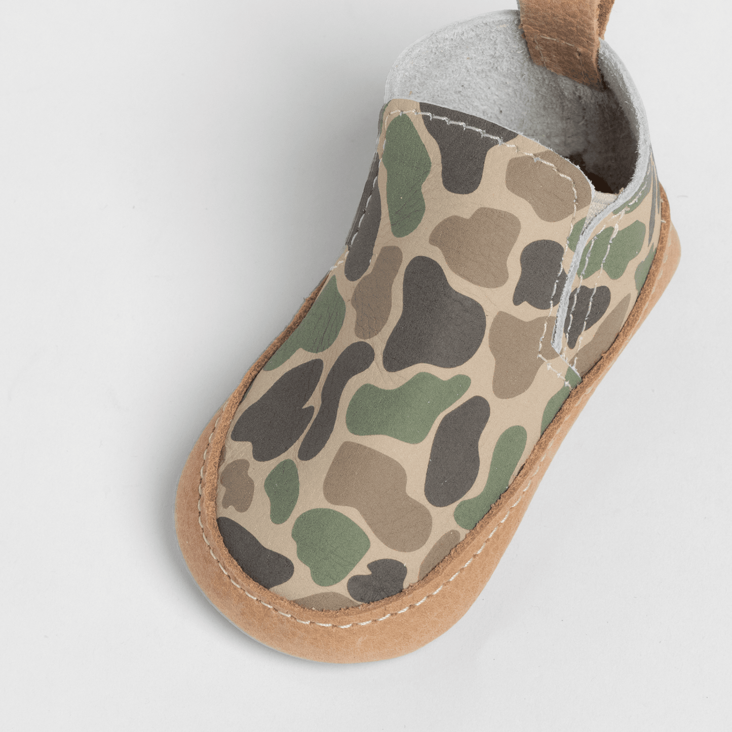 Freshly Picked Duck Camo Slip On Baby Shoe