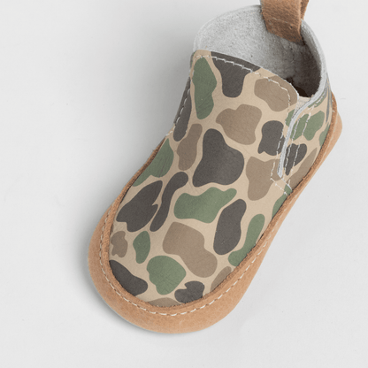 Freshly Picked Duck Camo Slip On Baby Shoe