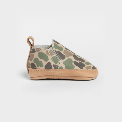 Freshly Picked Duck Camo Slip On Baby Shoe