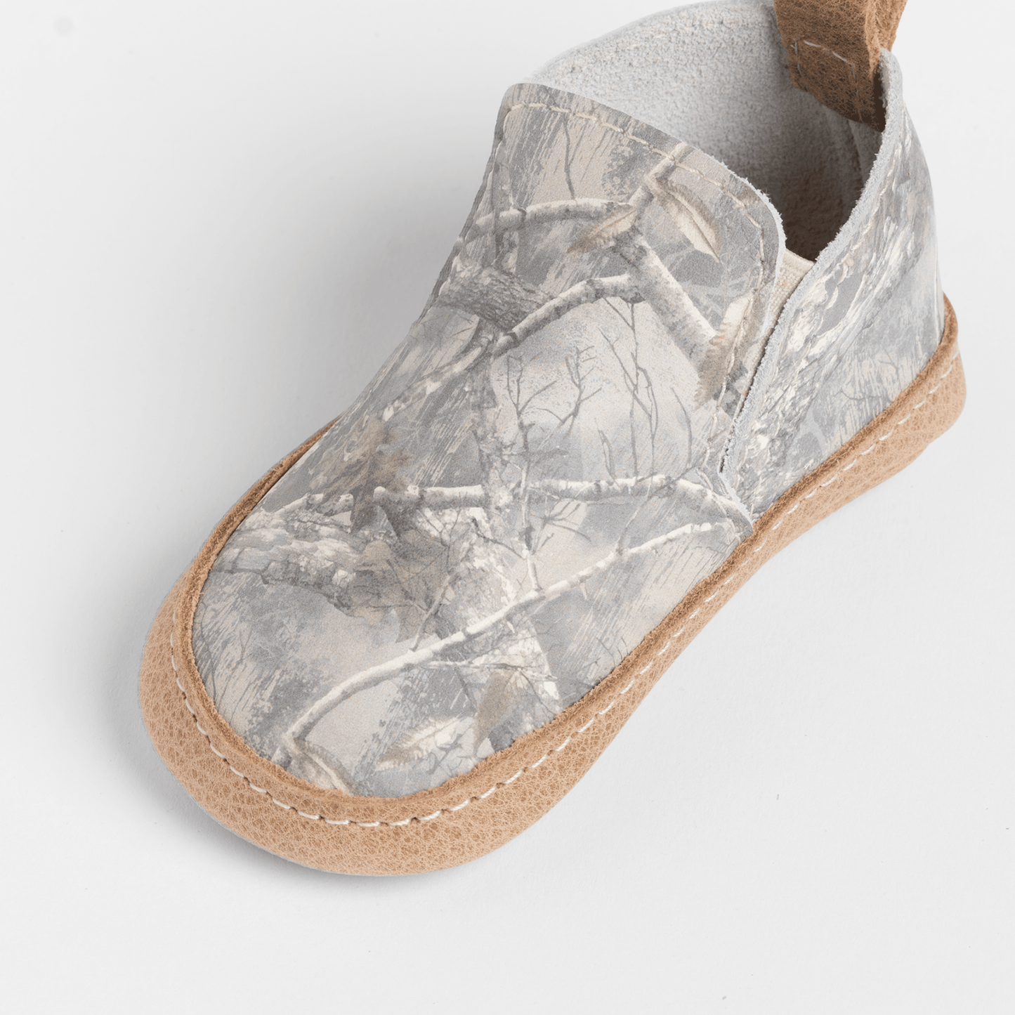 Freshly Picked Oak Tree Camo Slip On Baby Shoe