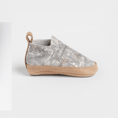 Freshly Picked Oak Tree Camo Slip On Baby Shoe