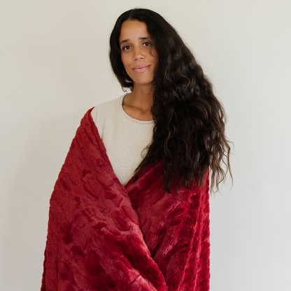 Saranoni Patterned Faux Fur XL Throw Blankets