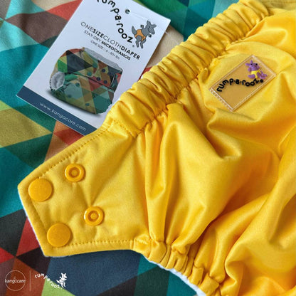 Kanga Care Rumparooz Stay Dry G3 One Size Pocket Cloth Diaper - Castle Gray
