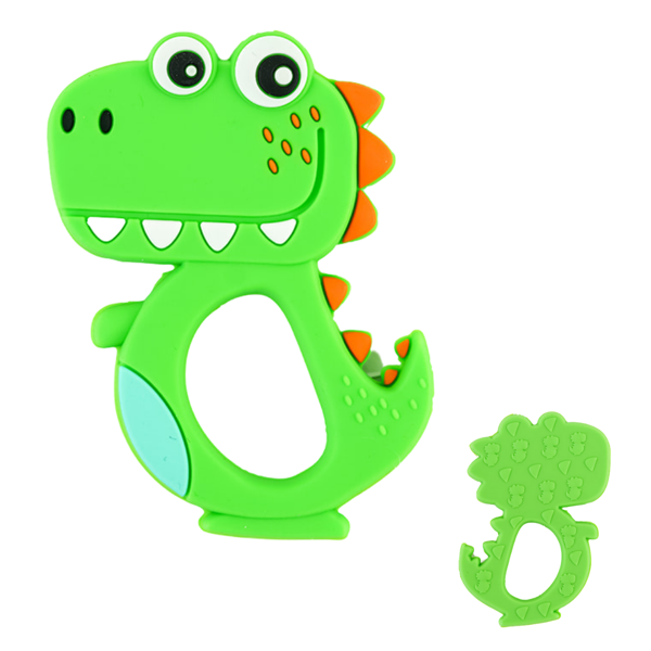 Busy Baby Dino Silicone Teething Toy