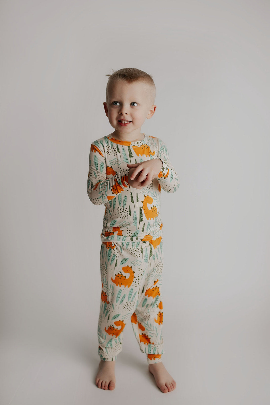Three Little Tots Dinosaur Kids Pajamas
