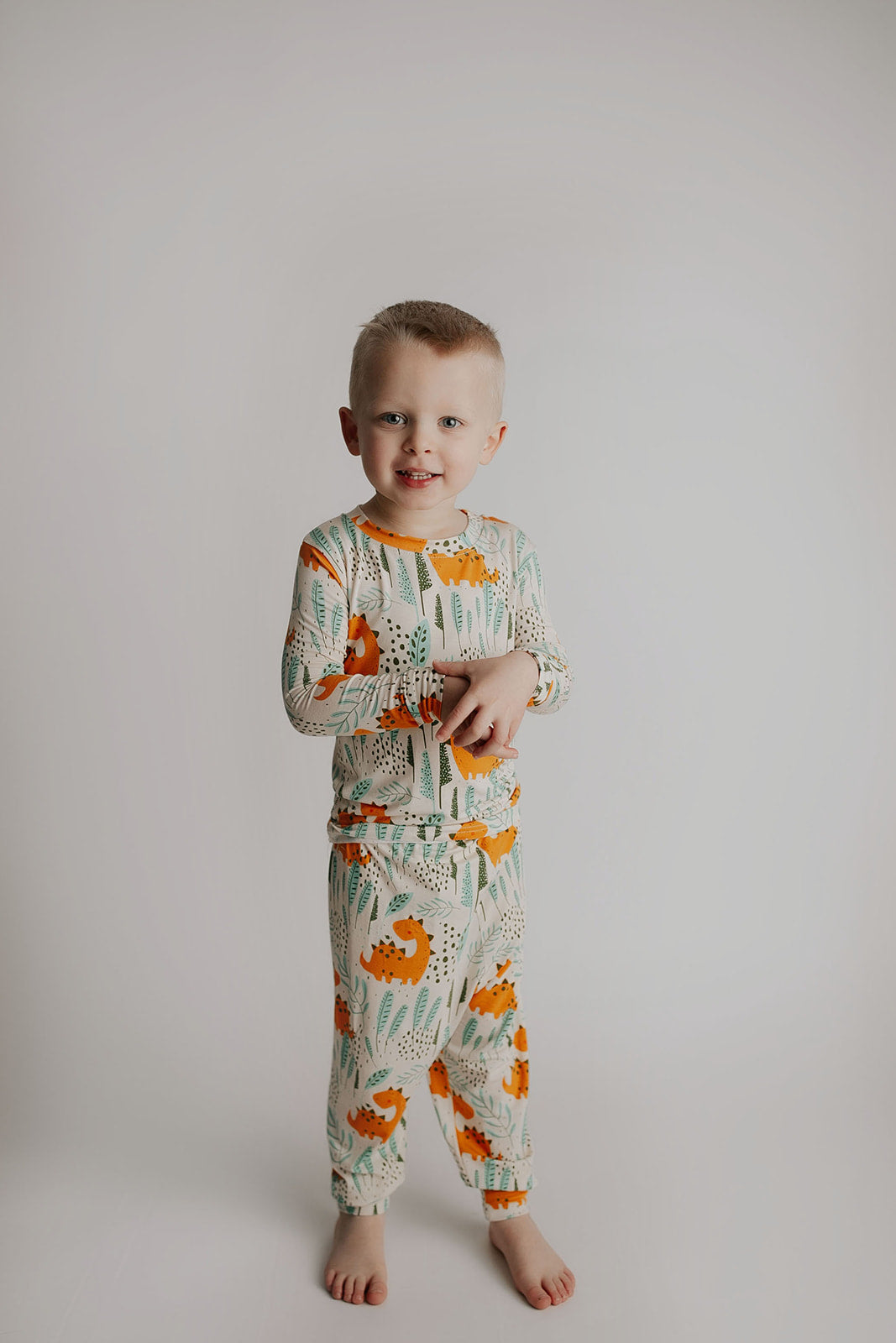 Three Little Tots Dinosaur Kids Pajamas