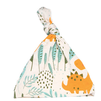 Three Little Tots Dinosaur Newborn Knotted Hat