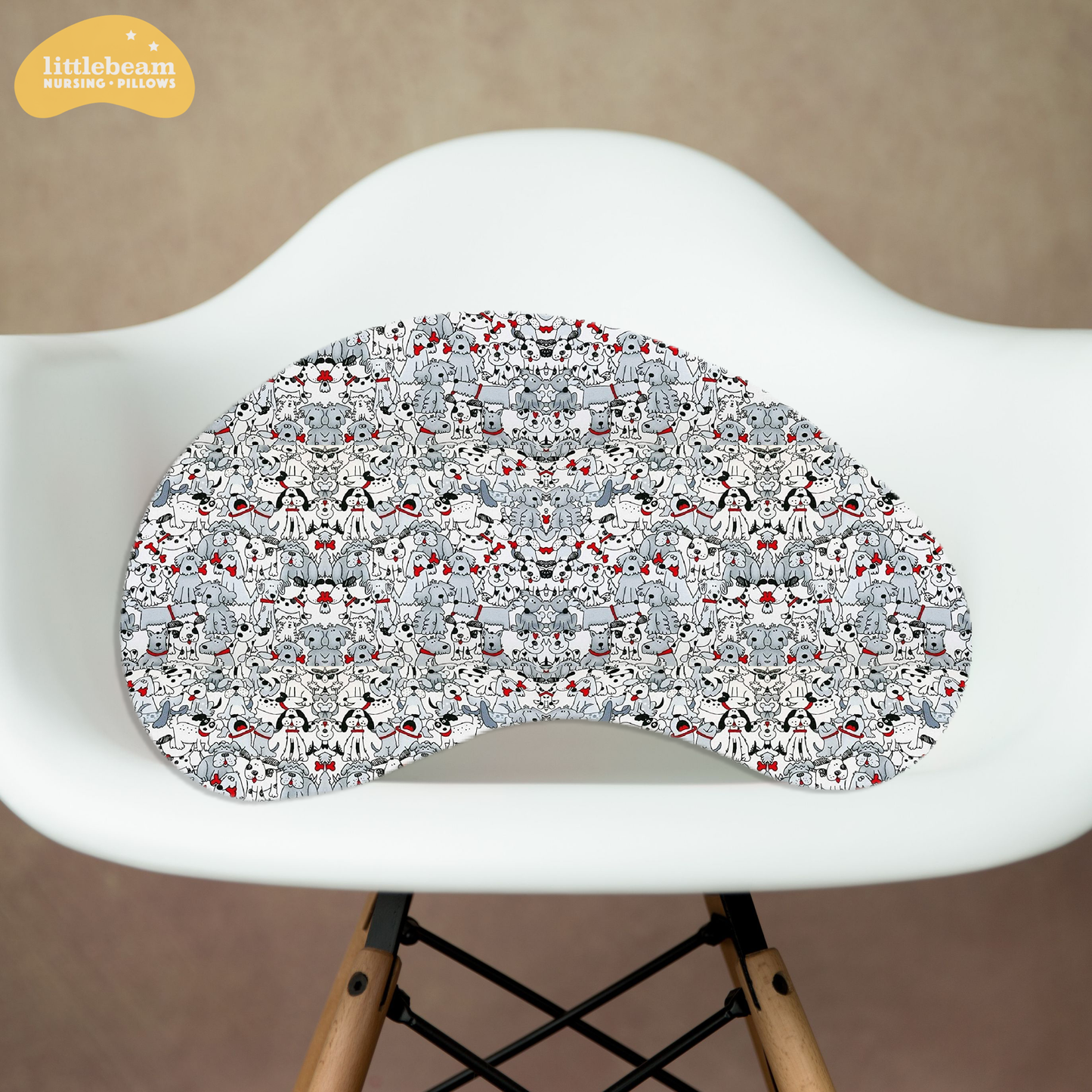 LittleBeam Nursing Pillow - Portable Memory Foam Breastfeeding Support & Comfort