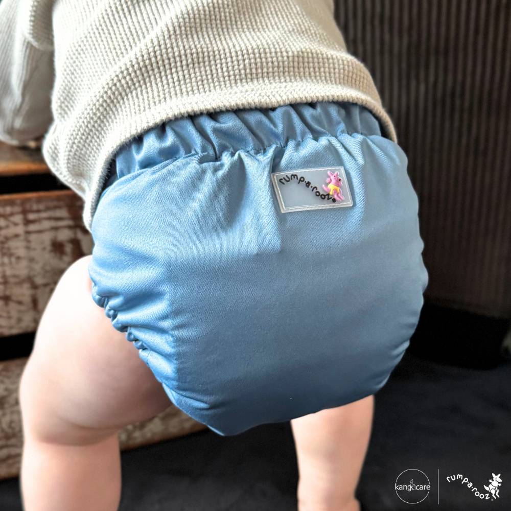 Kanga Care Rumparooz Stay Dry G3 One Size Pocket Cloth Diaper - Platinum Gray