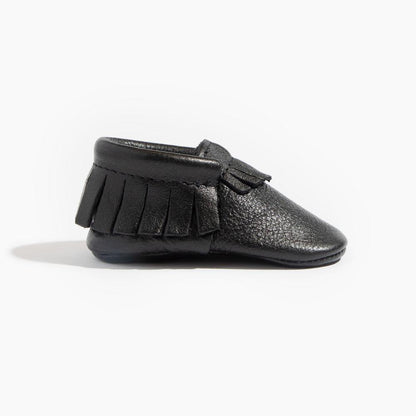 Freshly Picked Ebony Moccasin Baby Shoe